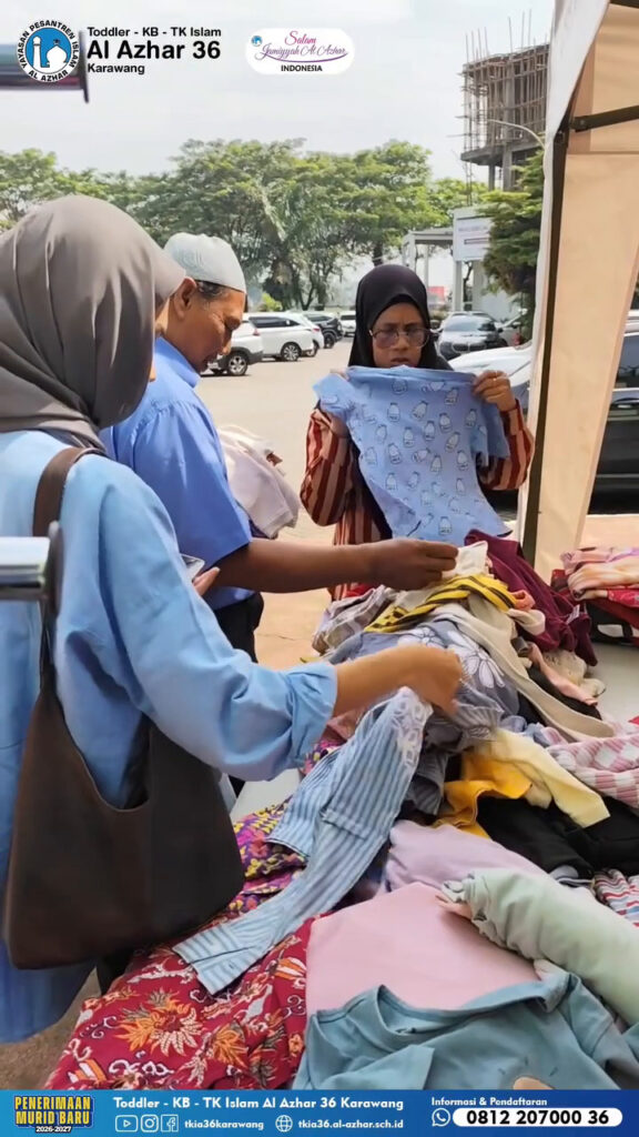 Bazar Sembako TK Islam Al Azhar 36 Karawang