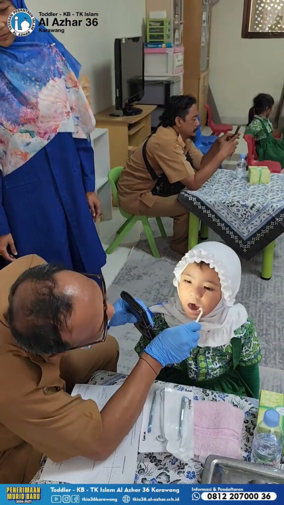 Pemeriksaan Kesehatan TK Islam Al Azhar 36 Karawang