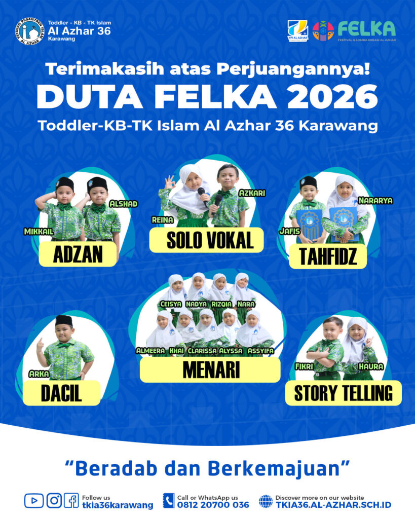 Duta FELKA 2026 dari TKIA 36 Karawang
