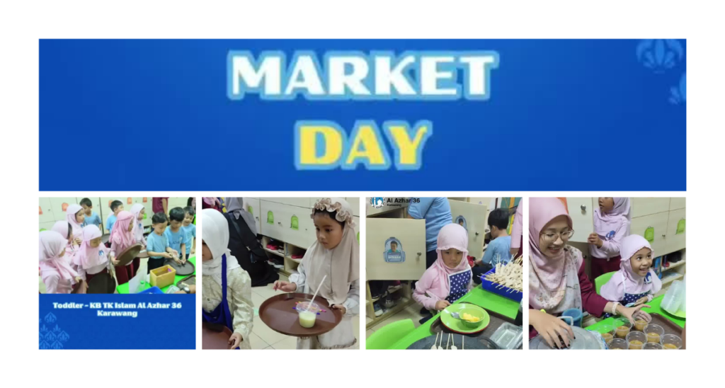 Kegiatan Market Day TK Islam Al Azhar 36 Karawang