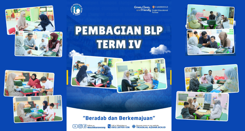 Pembagian BLP TK Islam Al-Azhar 36 Karawang sebagai TK Islam terbaik di Karawang